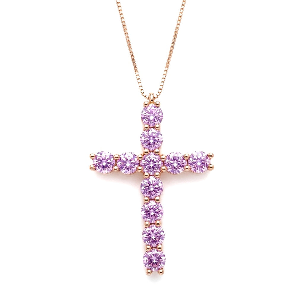 BROOK-LYNN CROSS NECKLACE