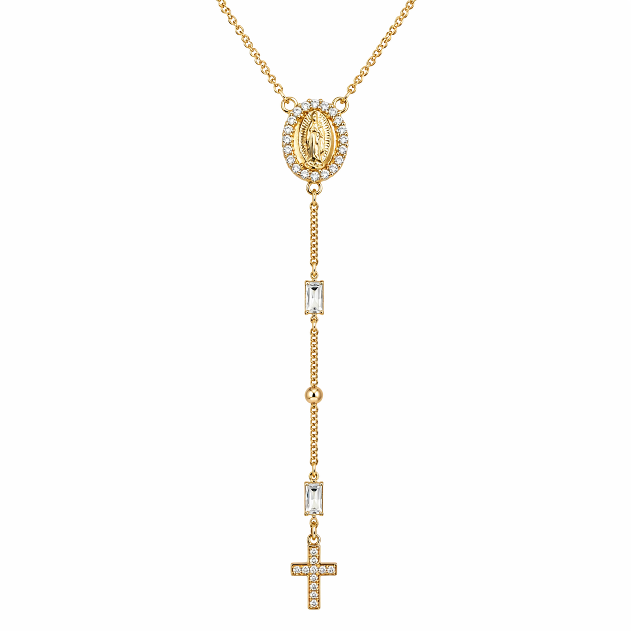 CHARITO ROSARY NECKLACE ES