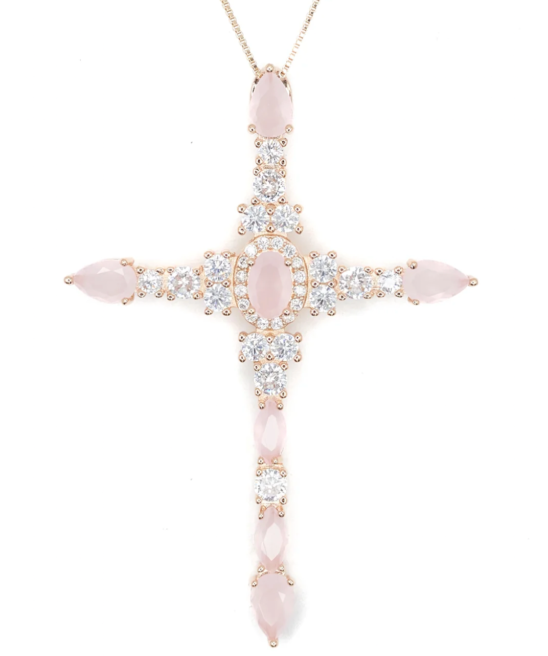 TERESA CROSS NECKLACE