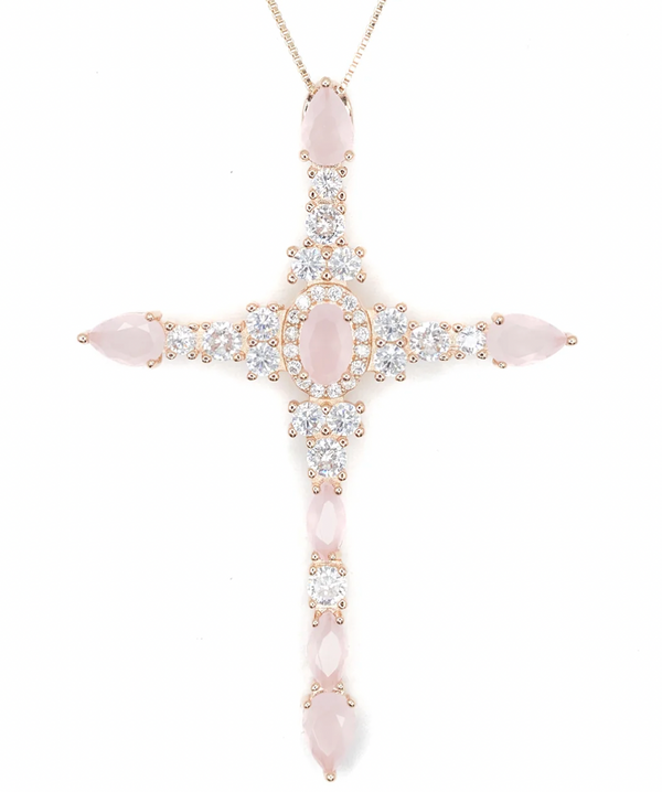 TERESA CROSS NECKLACE